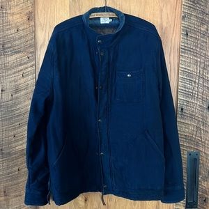 FAHERTY - Quilted Barn Coat Indigo
